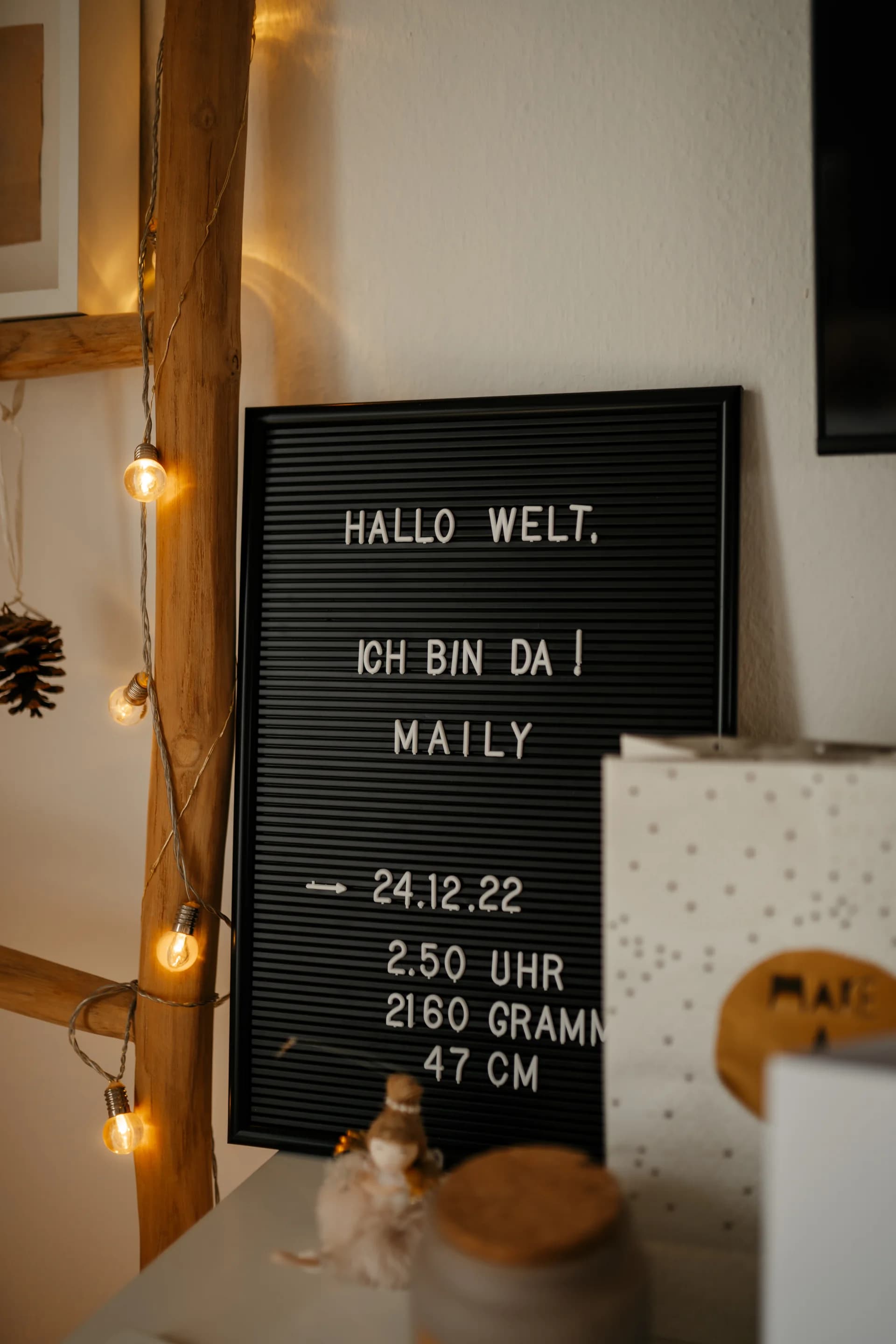 Stiller Moment zu Hause